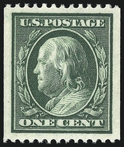 Sale 1093, Lot 195, 1910-13 Coils (Scott 384-396)