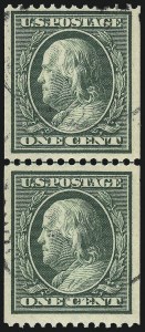 Sale 1093, Lot 200, 1910-13 Coils (Scott 384-396)