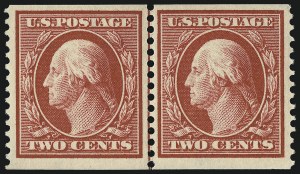 Sale 1093, Lot 211, 1910-13 Coils (Scott 384-396)