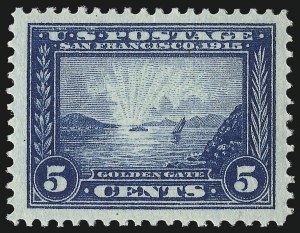 Sale 1093, Lot 235, 1913-15 Panama-Pacific Issue (Scott 397-404)