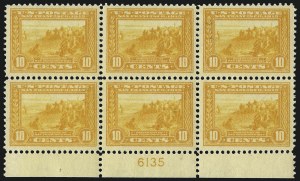Sale 1093, Lot 240, 1913-15 Panama-Pacific Issue (Scott 397-404)