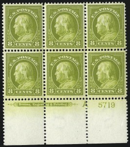 Sale 1093, Lot 265, 1912-14 Issue (Scott 405-423)