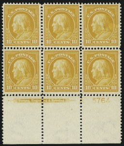 Sale 1093, Lot 268, 1912-14 Issue (Scott 405-423)