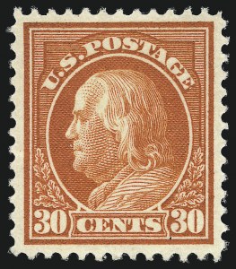 Sale 1093, Lot 275, 1912-14 Issue (Scott 405-423)