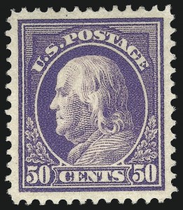 Sale 1093, Lot 282, 1912-14 Issue (Scott 405-423)