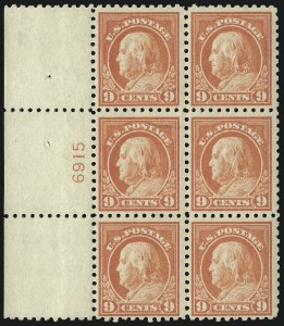 Sale 1093, Lot 304, 1913-15 Issue (Scott 424-440)