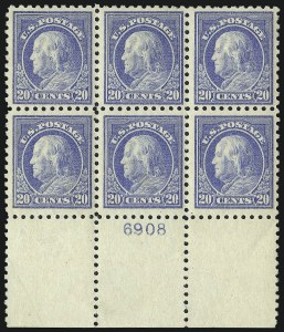 Sale 1093, Lot 309, 1913-15 Issue (Scott 424-440)