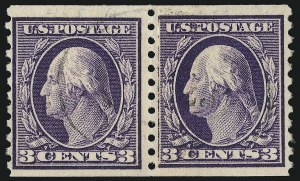 Sale 1093, Lot 327, 1914 Coils (Scott 441-447)