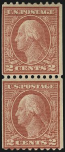 Sale 1093, Lot 343, 1914-16 Rotary Press Coils (Scott 448-459)