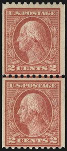 Sale 1093, Lot 345, 1914-16 Rotary Press Coils (Scott 448-459)