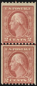 Sale 1093, Lot 346, 1914-16 Rotary Press Coils (Scott 448-459)