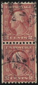 Sale 1093, Lot 348, 1914-16 Rotary Press Coils (Scott 448-459)