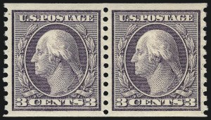 Sale 1093, Lot 363, 1914-16 Rotary Press Coils (Scott 448-459)