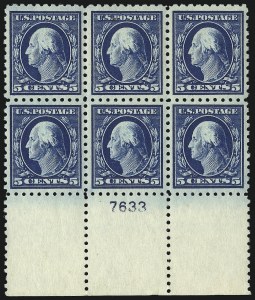 Sale 1093, Lot 385, 1915-17 Issues (Scott 460-474)