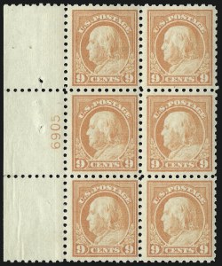 Sale 1093, Lot 397, 1915-17 Issues (Scott 460-474)