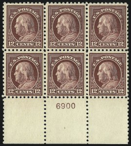 Sale 1093, Lot 402, 1915-17 Issues (Scott 460-474)
