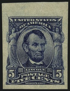 Sale 1093, Lot 42, 1906-08 Imperforates and Coils, 1903 Shield Issue (Scott 314H-322)