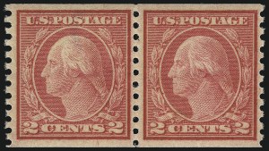 Sale 1093, Lot 427, 1916-18 Rotary Press Coils (487-497)