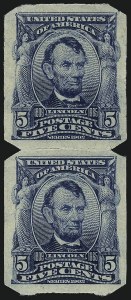Sale 1093, Lot 45, 1906-08 Imperforates and Coils, 1903 Shield Issue (Scott 314H-322)