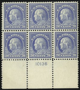 Sale 1093, Lot 460, 1917-19 Issue (Scott 498-518)