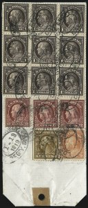 Sale 1093, Lot 470, 1917-19 Issue (Scott 498-518)