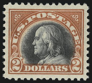 Sale 1093, Lot 484, 1917-18 Double Line Wmk and Bi-Color Issues (Scott 519-524)