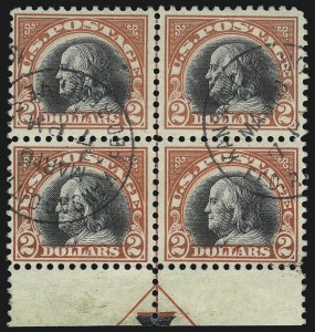 Sale 1093, Lot 488, 1917-18 Double Line Wmk and Bi-Color Issues (Scott 519-524)