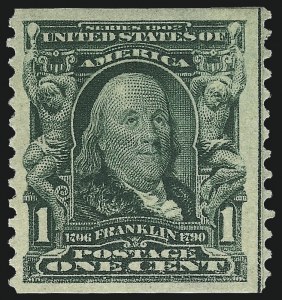 Sale 1093, Lot 49, 1906-08 Imperforates and Coils, 1903 Shield Issue (Scott 314H-322)