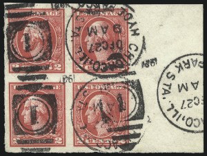 Sale 1093, Lot 501, 1918-21 Offset, Rotary and Bi-Colored Issues (Scott 525-547)