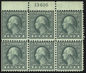 Sale 1093, Lot 512, 1918-21 Offset, Rotary and Bi-Colored Issues (Scott 525-547)