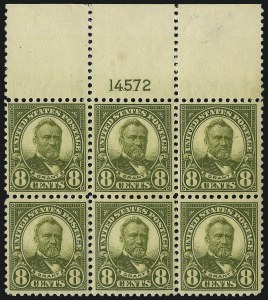 Sale 1093, Lot 526, 1922-25 Issue (Scott 551-573)