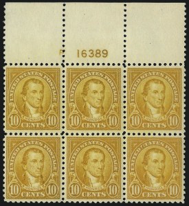 Sale 1093, Lot 527, 1922-25 Issue (Scott 551-573)