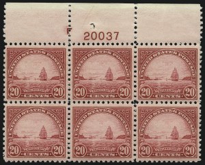 Sale 1093, Lot 529, 1922-25 Issue (Scott 551-573)