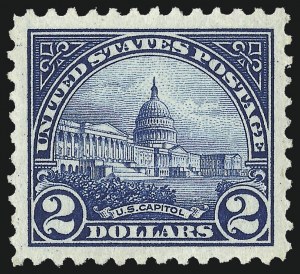 Sale 1093, Lot 535, 1922-25 Issue (Scott 551-573)