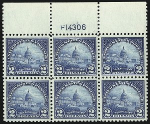 Sale 1093, Lot 536, 1922-25 Issue (Scott 551-573)