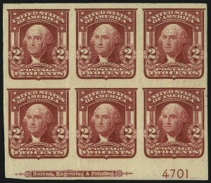 Sale 1093, Lot 55, 1906-08 Imperforates and Coils, 1903 Shield Issue (Scott 314H-322)