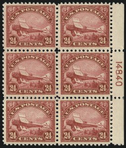 Sale 1093, Lot 588, Air Post Issues, including 24c Jenny Invert (C1-C76a, C3a)