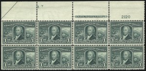 Sale 1093, Lot 62, 1904 Louisiana Purchase, 1907 Jamestown Issues (Scott 323-330)