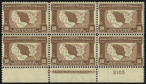 Sale 1093, Lot 71, 1904 Louisiana Purchase, 1907 Jamestown Issues (Scott 323-330)