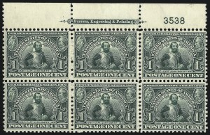Sale 1093, Lot 73, 1904 Louisiana Purchase, 1907 Jamestown Issues (Scott 323-330)