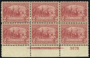 Sale 1093, Lot 76, 1904 Louisiana Purchase, 1907 Jamestown Issues (Scott 323-330)