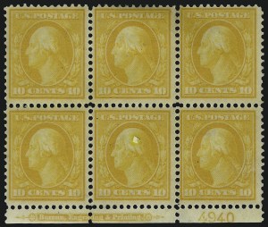 Sale 1093, Lot 81, 1908-10 Washington-Franklin Issues (Scott 331-342)