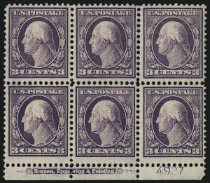 Sale 1093, Lot 84, 1908-10 Washington-Franklin Issues (Scott 331-342)