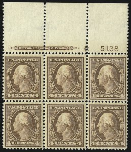 Sale 1093, Lot 85, 1908-10 Washington-Franklin Issues (Scott 331-342)