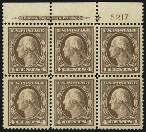 Sale 1093, Lot 86, 1908-10 Washington-Franklin Issues (Scott 331-342)