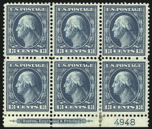 Sale 1093, Lot 91, 1908-10 Washington-Franklin Issues (Scott 331-342)