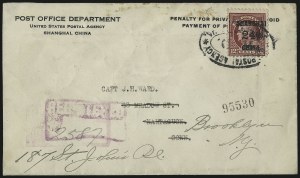 Sale 1094, Lot 143, Offices in China (Scott K1-K18)