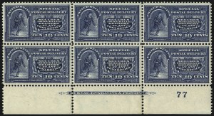 Sale 1094, Lot 17, Special Delivery (Scott E1-E17)