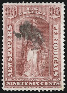 Sale 1094, Lot 181, Newspapers & Periodicals: 1875 Issue (Scott PR9-PR32)