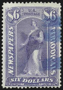 Sale 1094, Lot 187, Newspapers & Periodicals: 1875 Issue (Scott PR9-PR32)